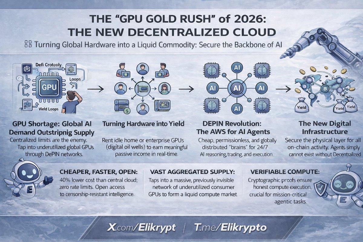 The 2026 DePIN Gold Rush: Top GPU Mining Networks Delivering Passive Income