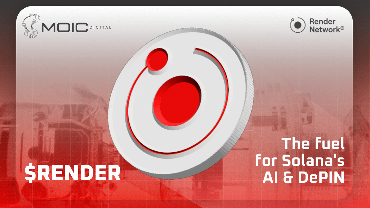 Render Network RNDR DePIN GPU logo